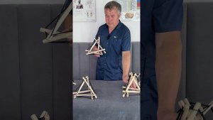 Сборка tensegrity из шести палочек четыре модели