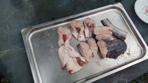 Шашлык из сома (первый раз)