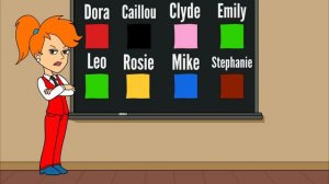 Miss Martin's Behavior Chart Day 2 (Caillou Gets Ungrounded)