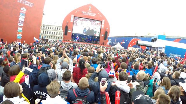 Испания-Россия серия пенальти ЧМ 2018 Санкт-Петербург