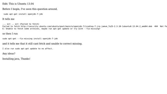 Cannot install java? смотреть онлайн