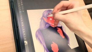 Впервые рисую в CLIP STUDIO PAINT / Худшая программа для рисования на iPad? / ОБЗОР