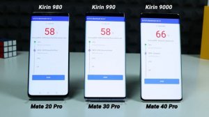 Huawei Mate 40 Pro vs Mate 30 Pro / Mate 20 Pro AnTuTu Benchmark! [3 Years in 10 Minutes]  ⚡⚡⚡