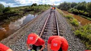 Международная гонка ручных дрезин 2023 / International rail handcar rally 2023