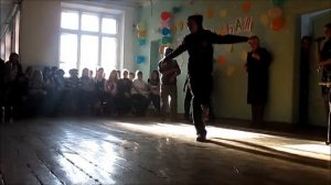 Robot dance feat break dance