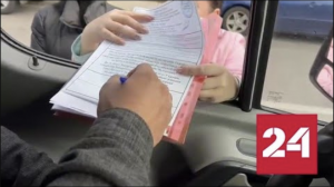 Жители Васильевки активно участвуют в голосовании на референдуме - Россия 24