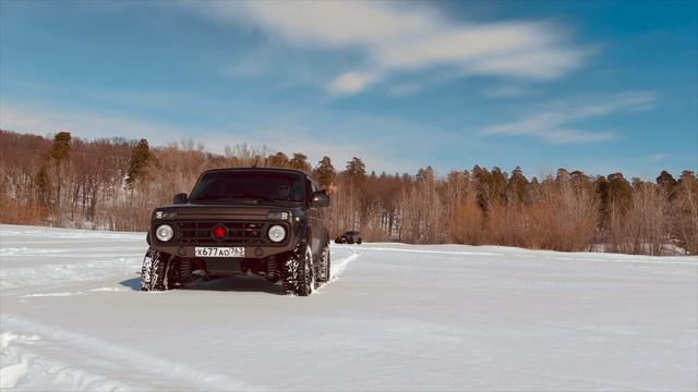 Внедорожные монстры и нива