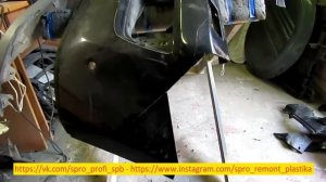 SPro® ✅ Ремонт сервисного бампера от GL164 ? Сварка пластика в .mp4