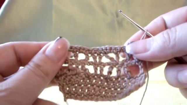 ПРОСТОЙ УЗОР ВЯЗАНИЕ КРЮЧКОМ АЖУР ДЛЯ КОФТОЧЕК мастер класс