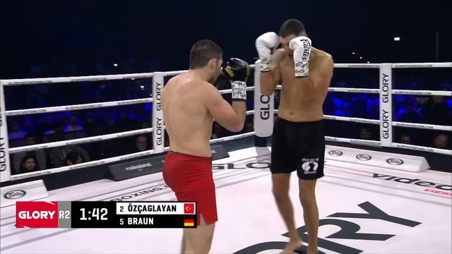 GLORY 83: Serkan Ozcaglayan vs. Sergej Braun - Full Fight
