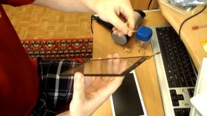 Замена экрана на планшете.