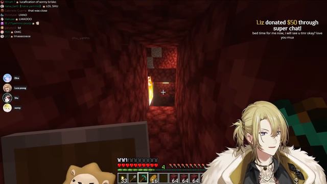【MINECRAFT】ELDEN RING BEING SUSSY SO NOW MEMINECRAFT【NIJISANJI EN | Luca Kaneshiro】