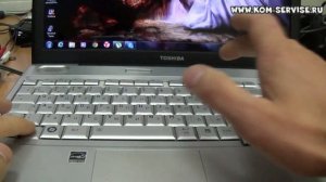 Как подключить  вай фай и тачпад на ноутбуке Toshiba SATELLITE L500