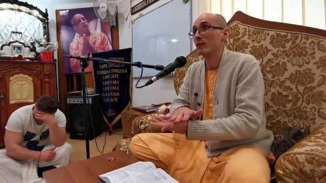 О СЧАСТЬЕ БЫТЬ ПРЕДАННЫМИ и СТРАДАНИЯХ МАТЕРИАЛИСТОВ! Дамаюта прабху. Николаев, 26.03.2023 г. смотреть онлайн