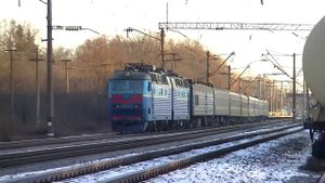 ЧС8-077 #поїзд № 5 «Україна» москва - Київ