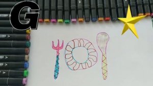 как  можно нарисовать посуда