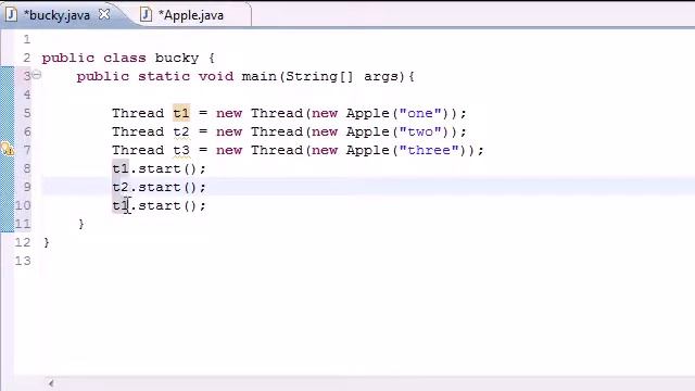 Java Game Development 002 of 036 Starting Threads смотреть онлайн