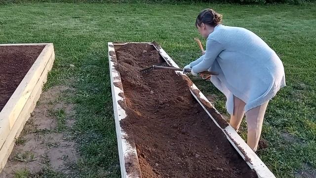 Высокие грядки своими руками. Делаем красивый огород :) смотреть онлайн
