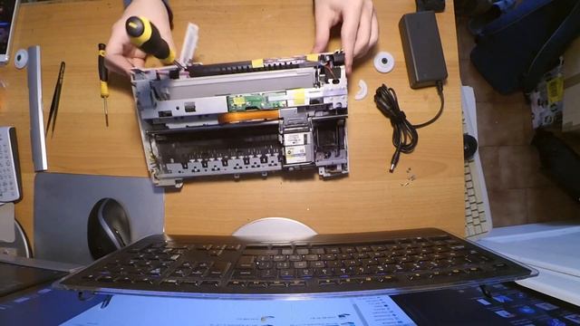 Canon iP90 Makes Grinding Noise and 4 Blinks Repair! смотреть онлайн