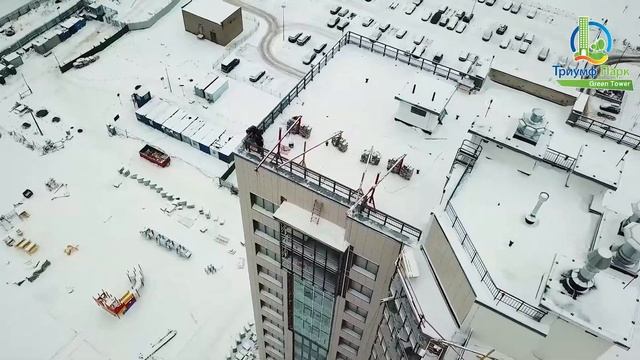 Ход строительства Green Tower - декабрь 2018 смотреть онлайн