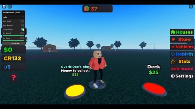 House Builder Tycoon Script • Auto Farm • Auto Build • Presents Farm And More [Roblox] смотреть онлайн