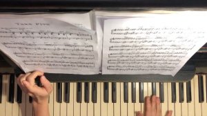 Игра в пианино. Занятие 5. Продолжение разбора Take Five.