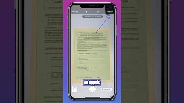 Comment scanner un document avec iPhone ?