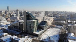 Недостроенной телебашни в Екатеринбурге больше нет. Снос башни