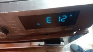 washing machine mai e 12 error kaese hataye