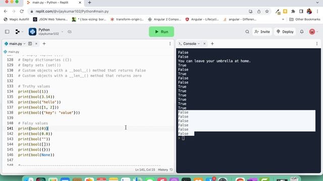 Python Tutorial - 9 Boolean Data Type in Python