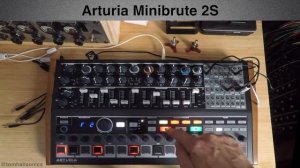 Arturia Minibrute 2S - MB2S Short Demo