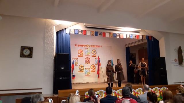 Russa scuola УМЦ Николай Гоголь в Риме День Победы смотреть онлайн