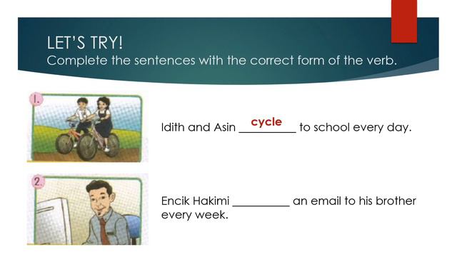 English - Simple Present Tense (Positive and Negative Form) смотреть онлайн