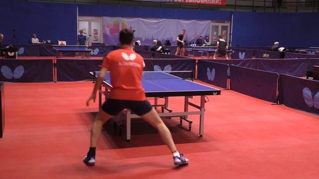 ЛИВЕНЦОВ - КРОХИН ЧЕМПИОНАТ МОСКВЫ 2021 #tabletennis #настольныйтеннис