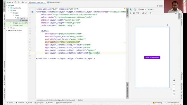 Android ShareSheet I Android sharing data | Android sharing between apps | Android tutorial