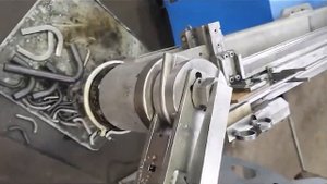 Серийная гибка овальной трубы со 100 % повторяемостью на автоматическом трубогибе станке MASTER.3X