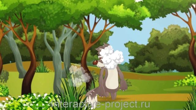 Колобок, интерактивная сказка-кидалка. Спасаем колобка. смотреть онлайн