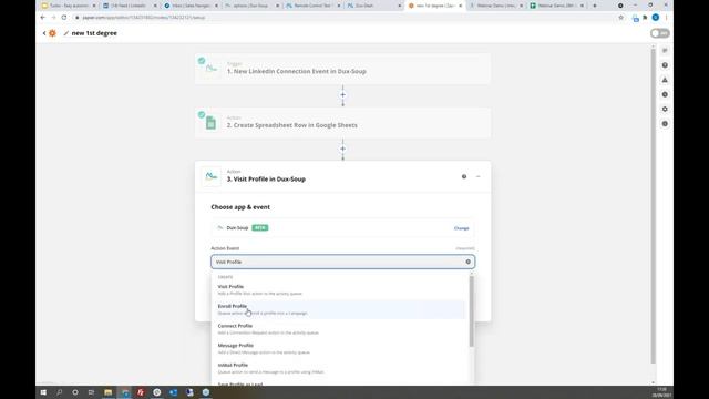 Dux Soup Turbo: How to create easy automated workflows with Zapier and Integromat смотреть онлайн