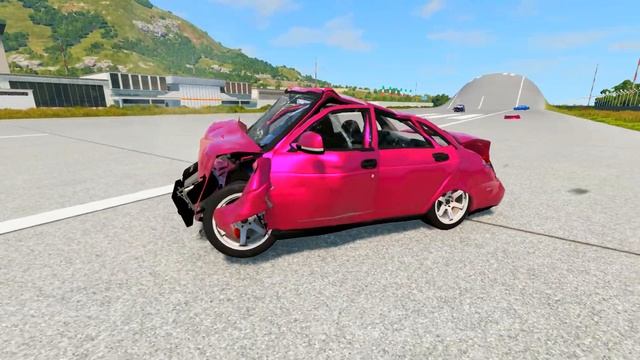 ВАЗ и ГАЗ против Холма 2022 beamng drive Russian cars