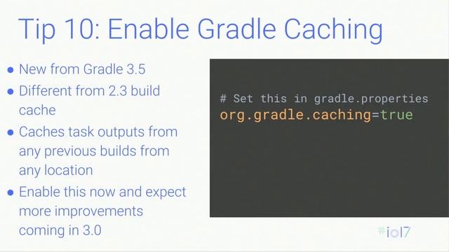 Speeding up your Android Gradle builds (Google I/O '17) смотреть онлайн
