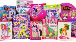 ПОНИ Mix! СЮРПРИЗЫ с игрушками My little pony, Filly, TOYS Sweet Box, Kinder Surprise eggs unboxing