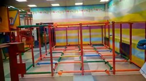 Сборка Детского лабиринта "Дворец 2" в г. Радужный