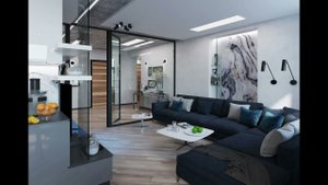 Проект интерьера гостиной