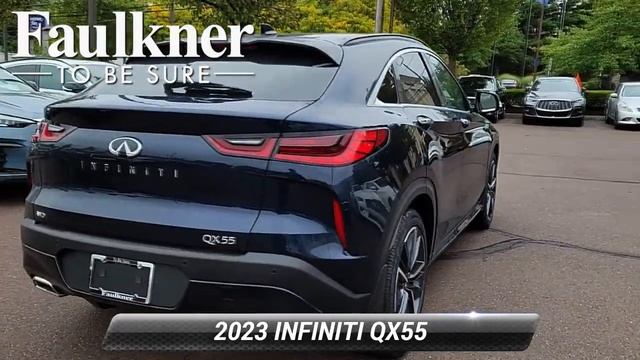 New 2023 INFINITI QX55 ESSENTIAL, Willow Grove, PA PF120140 смотреть онлайн