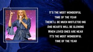 Kylie Minogue - It's The Most Wonderful Time Of The Year (Lyrics)