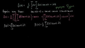 Ряды 12.  Интеграл Фурье