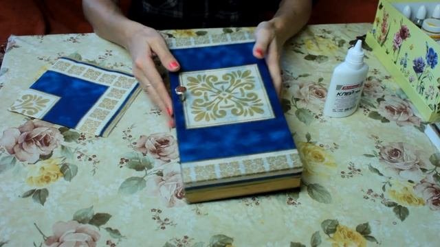 Декупаж ключницы