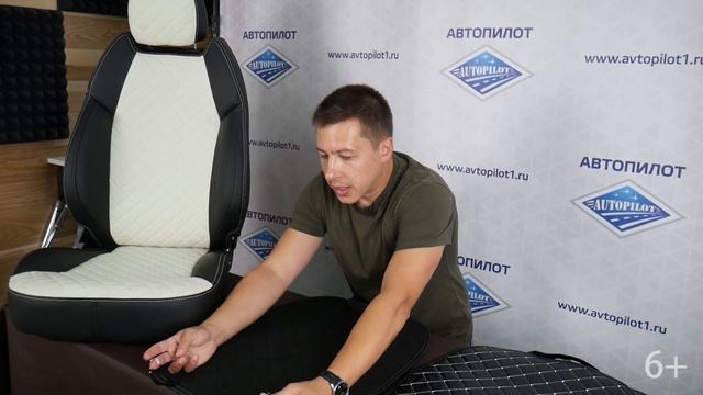Накидки на спинку сиденья от АВТОПИЛОТ | Органайзер из экокожи (модель 2) смотреть онлайн