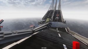 Bridge FILLED with Ragdolls Collapses - Teardown Mods Gameplay