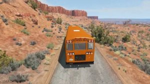 School Bus Loss of Control Crashes #6 – BeamNG Drive | SmashBump